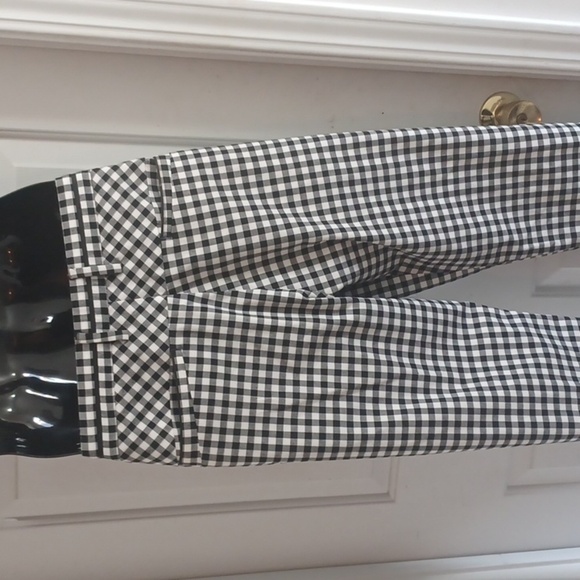 T R PREMIUM Men's Checkered Dress Pants - Black and White 🇬🇧 - Picture 7 of 8